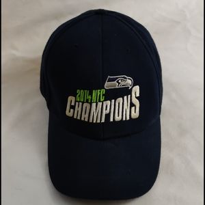Fan Favorite 2014 NFC Seahawks Champions Hat